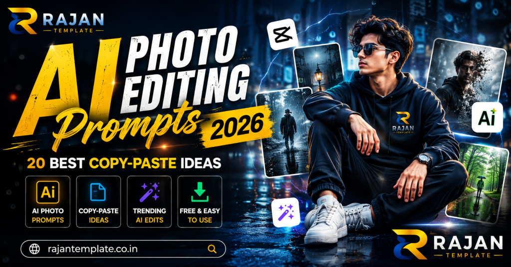AI Photo Editing Prompts 2026 20 Best Copy-Paste Ideas