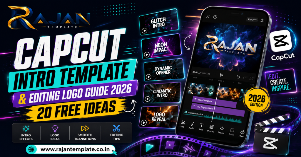 CapCut Intro Template & Editing Logo Guide 2026 20 Free Ideas CapCut Intro Template & Editing Logo Guide 2026 20 Free Ideas