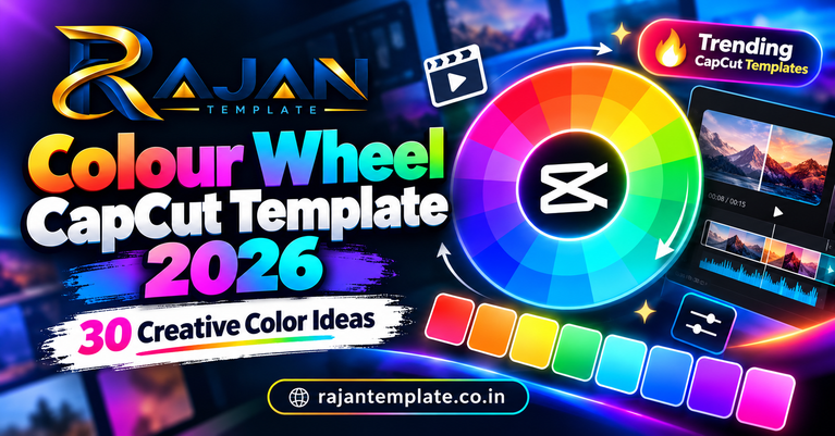 Colour Wheel CapCut Template 2026 30 Creative Color Ideas