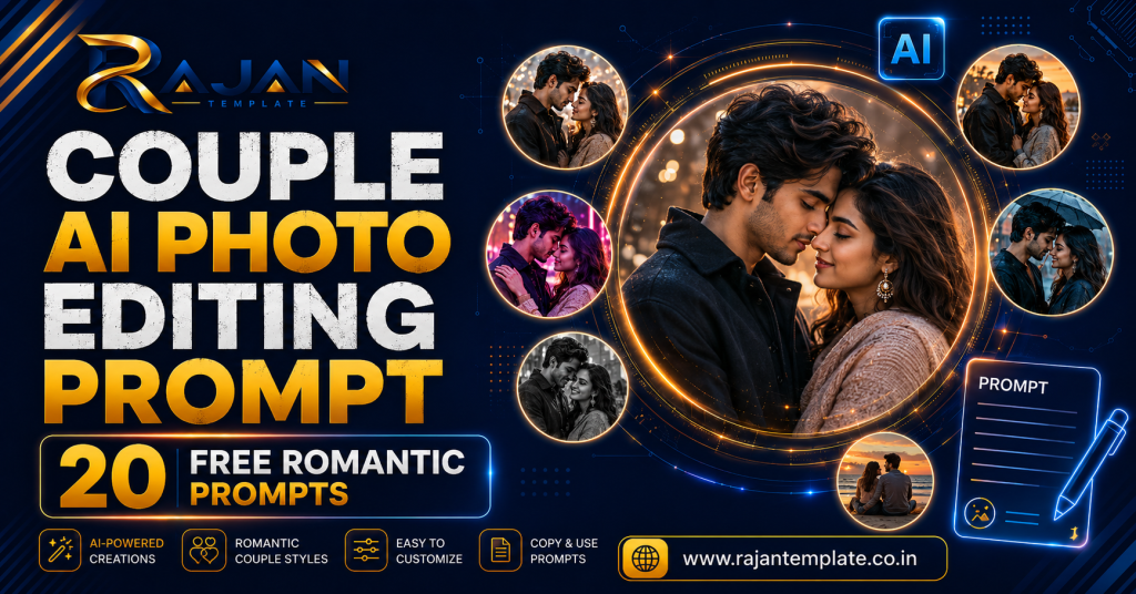 Couple AI Photo Editing Prompt 20 Free Romantic Prompts