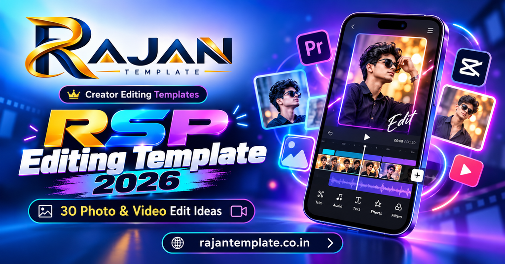 RSP Editing Template 2026 30 Photo & Video Edit Ideas RSP Editing Template 2026 30 Photo & Video Edit Ideas
