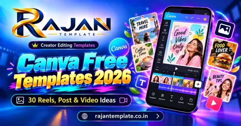 Canva Free Templates 2026: 30 Reels, Post & Video Ideas