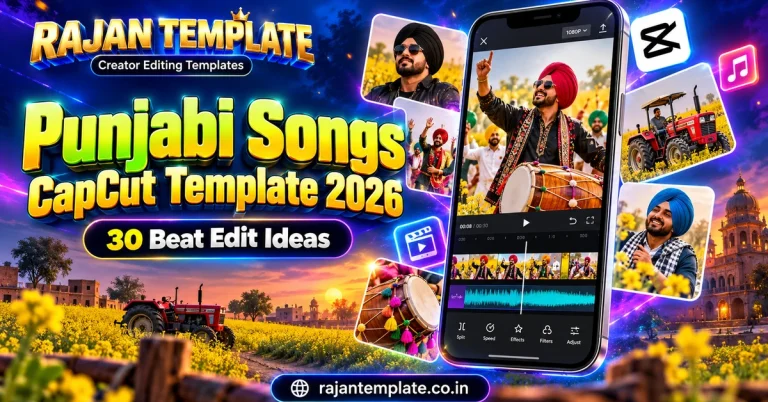 Punjabi Songs CapCut Template 2026: 30 Beat Edit Ideas