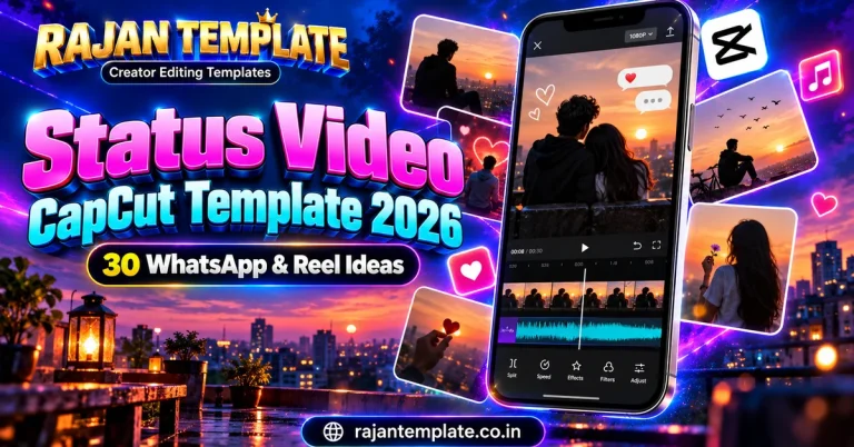 Status Video CapCut Template 2026: 30 WhatsApp & Reel Ideas