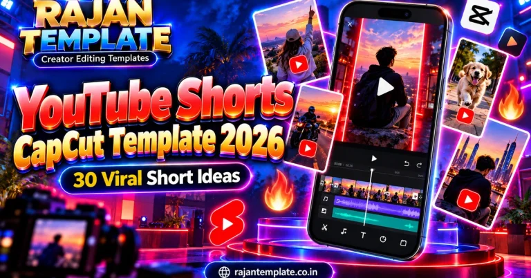 YouTube Shorts CapCut Template 2026: 30 Viral Short Ideas