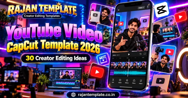 YouTube Video CapCut Template 2026: 30 Creator Editing Ideas