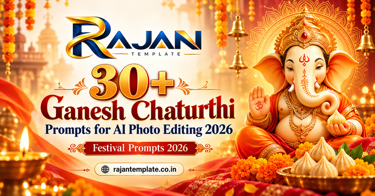 30+ Ganesh Chaturthi Prompts for AI Photo Editing 2026