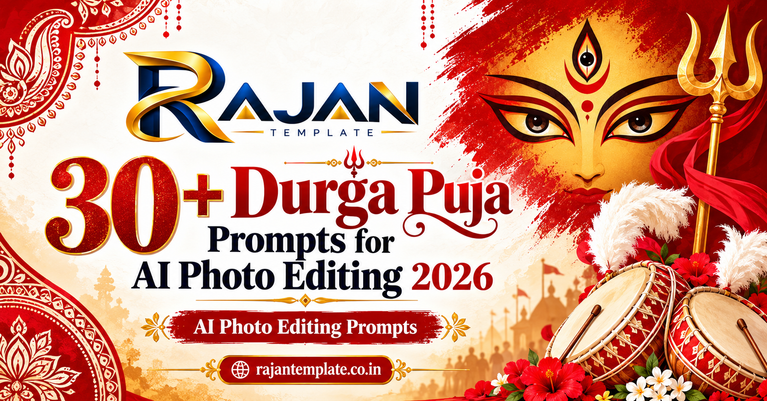 30+ Durga Puja Prompts for AI Photo Editing 2026