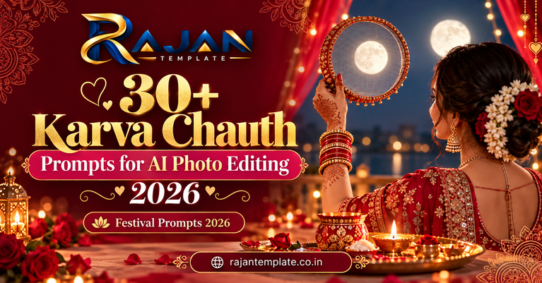 30+ Karva Chauth Prompts for AI Photo Editing 2026