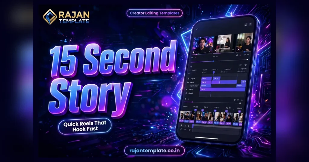 CapCut 15 Second Story Template: Mini Vlog Editing Ideas (TUTORIAL)