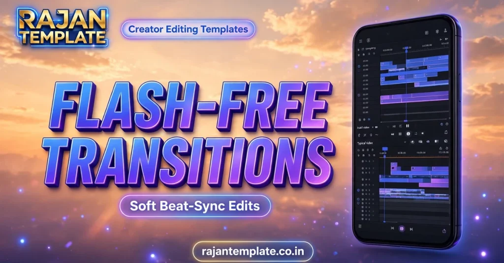 CapCut Flash Warning-Free Transition Guide: Soft Beat-Sync Edits