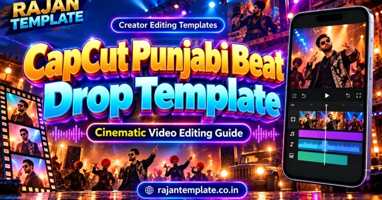CapCut Punjabi Beat Drop Template: Cinematic Video Editing Guide