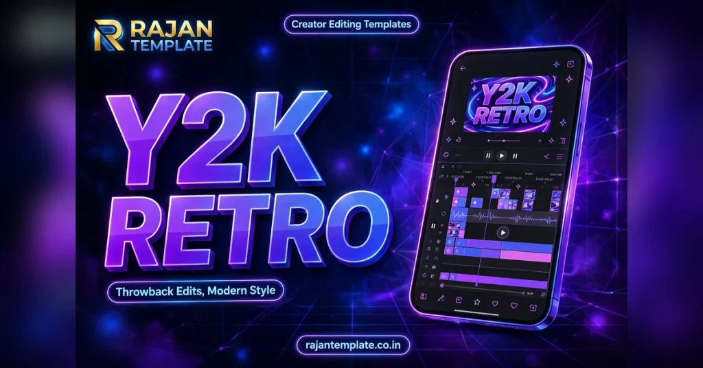 CapCut Y2K Retro Template: 2000s Camera and VHS Effects (TUTORIAL)