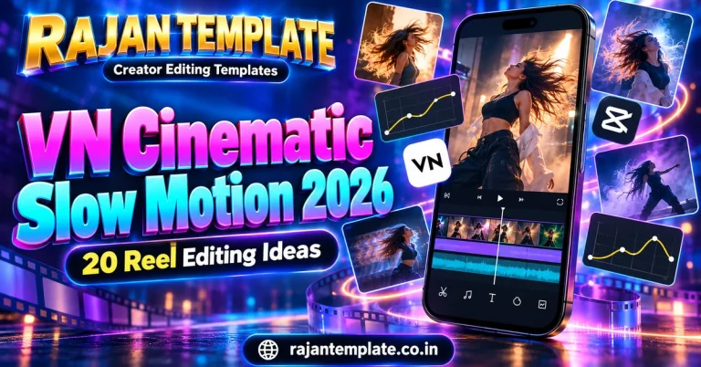 VN Cinematic Slow Motion Template 2026: 20 Reel Editing Ideas