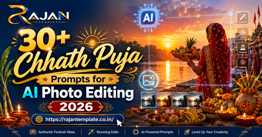 30+ Chhath Puja Prompts for AI Photo Editing 2026